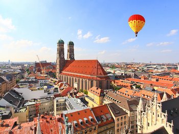 Blick über die Münchner Innenstadt