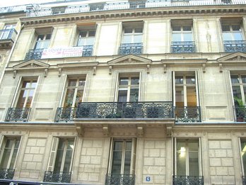 Budynek naszej szkoły francuskiego w Paryżu