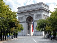 Arc de Triomphe - Les Champs-Élysées à Paris