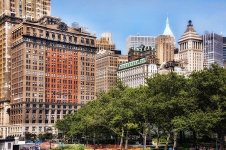 Battery Park à New York