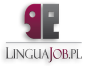Logo LinguaJob - partner merytoryczny poradnika "Jak szybko nauczyć się języka obcego"