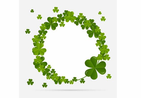 Shamrock símbolo de San Patricio Shamrock símbolo de San Patricio