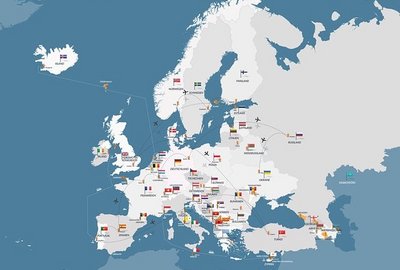 Combien de pays en Europe