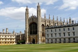 Widok na Uniwersytet Cambridge