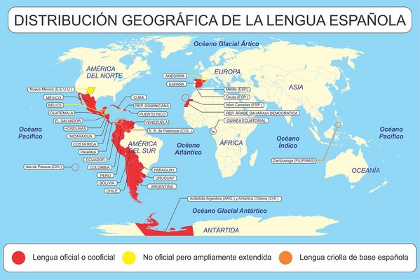 pays parlant espagnol