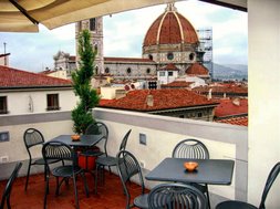 Blick auf den Dom in Florenz