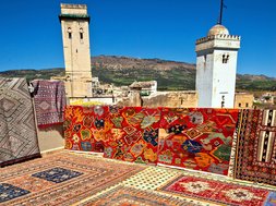 Marché aux tapis - Rabat