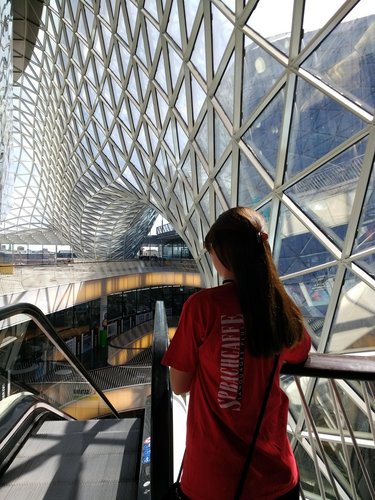 Inside the Shopping Center MyZeil