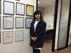 Quynh vietnámi diák Los Angelesben Quynh vietnámi diák Los Angelesben
