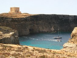 Le Lagon Bleu de Comino