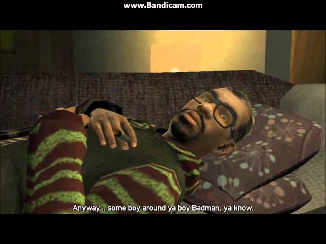 PC CG Cutscene - GTA IV - Badman talking...What?