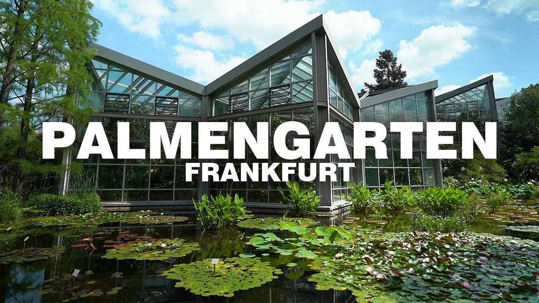 150 Years Old Botanical Garden - PalmenGarten Frankfurt