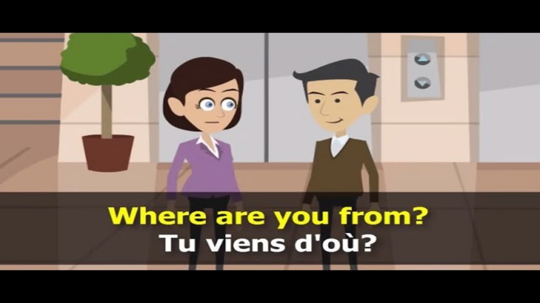 apprendre l'anglais conversation - leçon 1