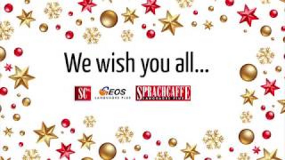 🎄☃🎁 A merry merry Christmas from the Sprachcaffe Team! 🎄☃🎁