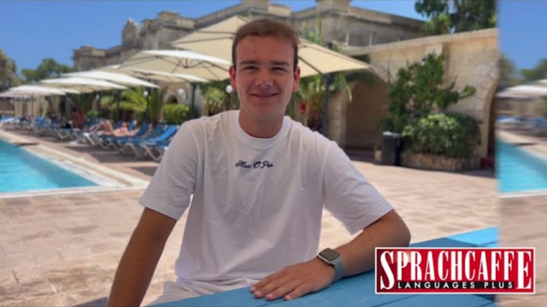 Listen to what Leonard from Germany has to say about his stay and experience at Sprachcaffe Malta