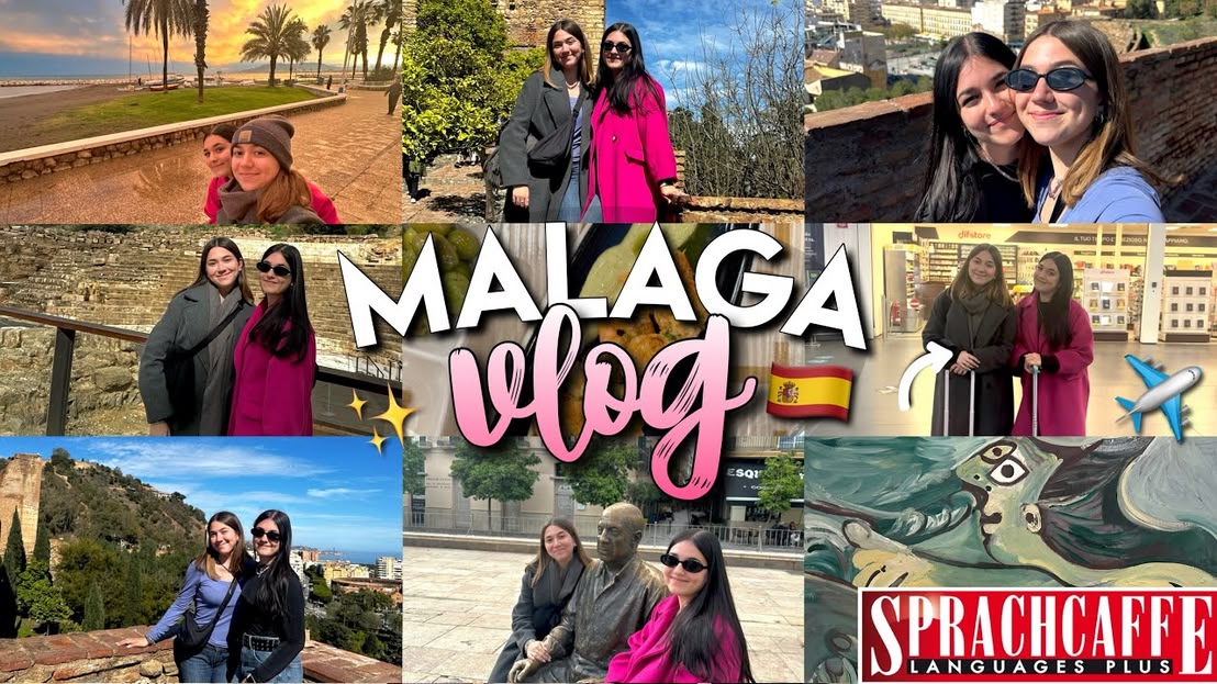 UNA TIPICA GIORNATA A MALAGA NELLA SCUOLA DI 🇪🇸  DI SPRACHCAFFE LANGUAGES PLUS