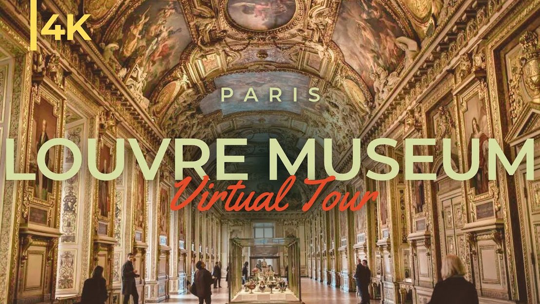 Louvre Museum 4K | Tour inside Louvre Museum Paris