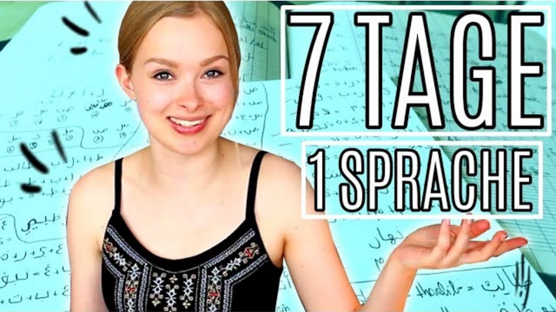 In 7 Tagen eine neue Sprache lernen. Geht das? - Experiment