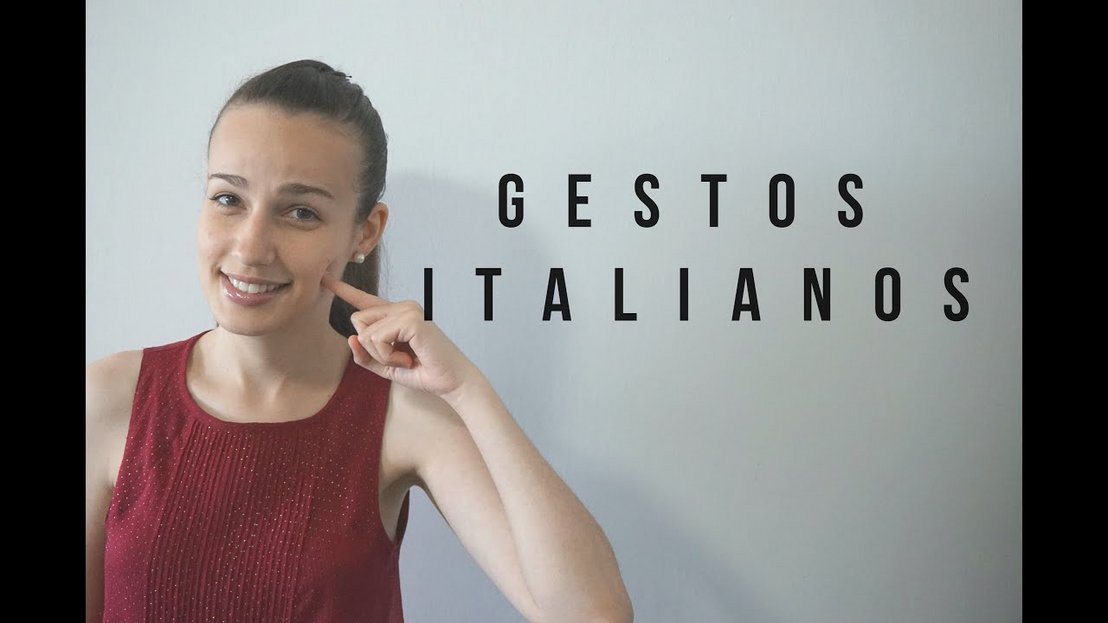 GESTOS ITALIANOS / ITALIANO PARA PRINCIPIANTES