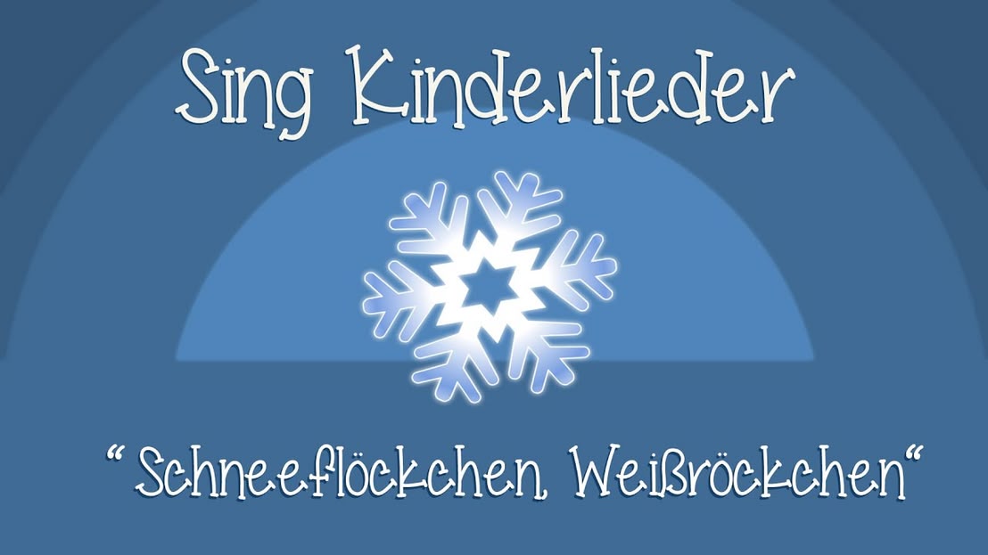 Schneeflöckchen, Weißröckchen - Weihnachtslieder zum Mitsingen | Sing Kinderlieder