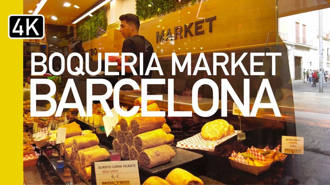 Barcelona La Boqueria Market | Food Tour Spain 2023 | Close up!