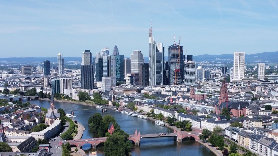 [4K] Frankfurt am Main, Germany 🇩🇪