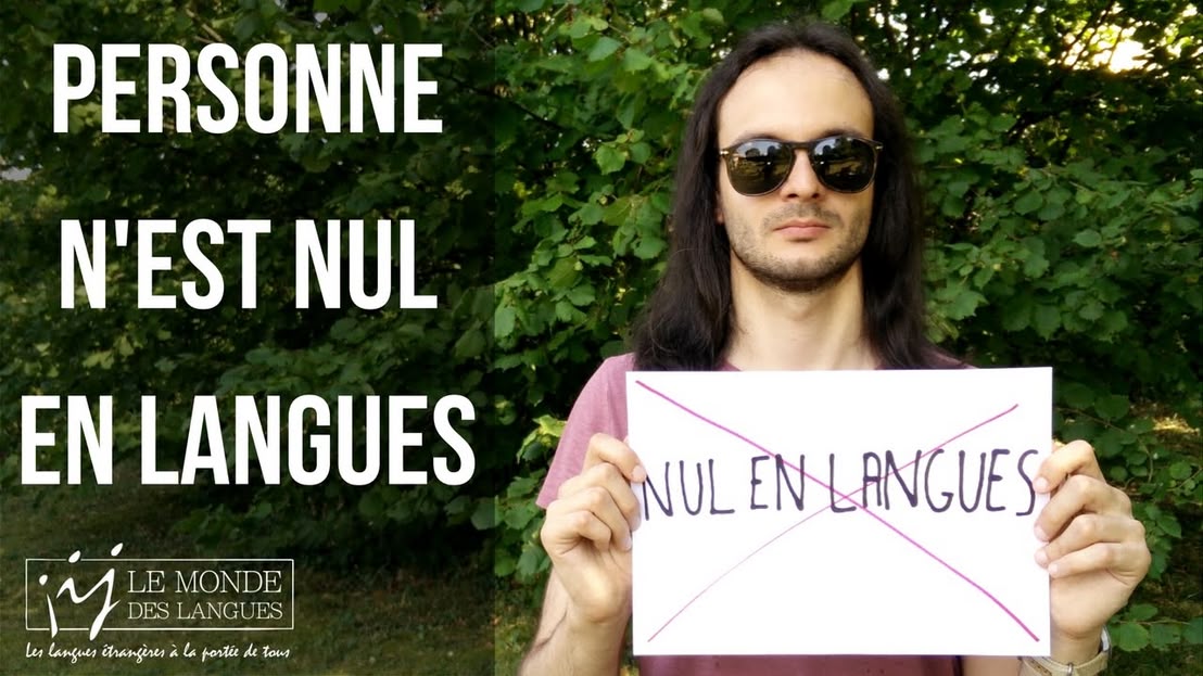 Personne n'est "nul en langues"