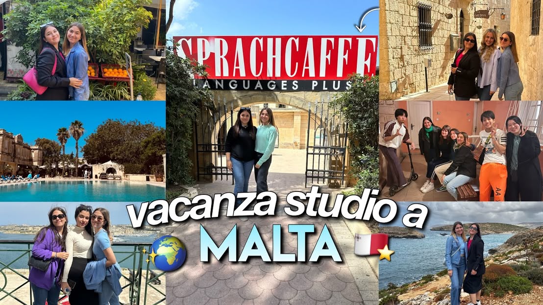 LA NOSTRA VACANZA STUDIO A MALTA CON SPRACHCAFFE LANGUAGES PLUS🤍🗺️// fare un'esperienza all'estero