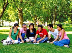 Groupe d'étudiants à Toronto